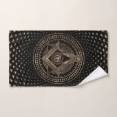 Symbole franc-maçonnerie Carré et Compass (Serviette à main)