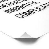 Symbole Gemini Zodiac, Poster noir et blanc (Coin)