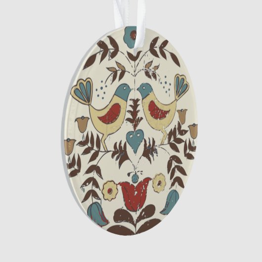 SYMBOLE Hex Amish néerlandais Pennsylvanie Bird Am (devant)