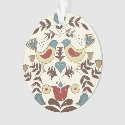 SYMBOLE Hex Amish néerlandais Pennsylvanie Bird Am (devant)