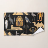 SYMBOLE Hiéroglyphique égyptien Motif Arrière - pl (Serviette à main)