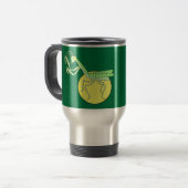 Symbole homme Mantis Voyage Café Mug (Devant gauche)