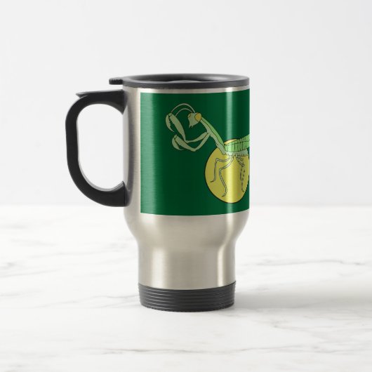 Symbole homme Mantis Voyage Café Mug (Gauche)
