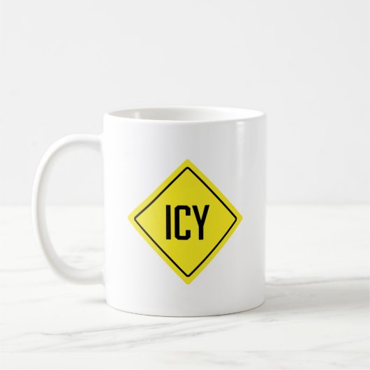 Symbole Icy Road | Mug classique (Gauche)