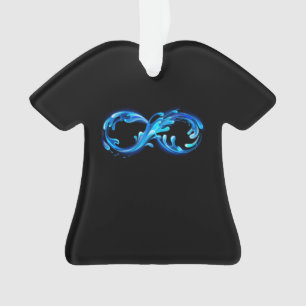 Symbole Infini d'Eau Claire Froide
