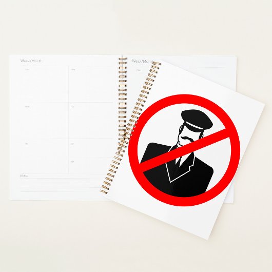 Symbole interdit de chauffeur, avertissement amusa