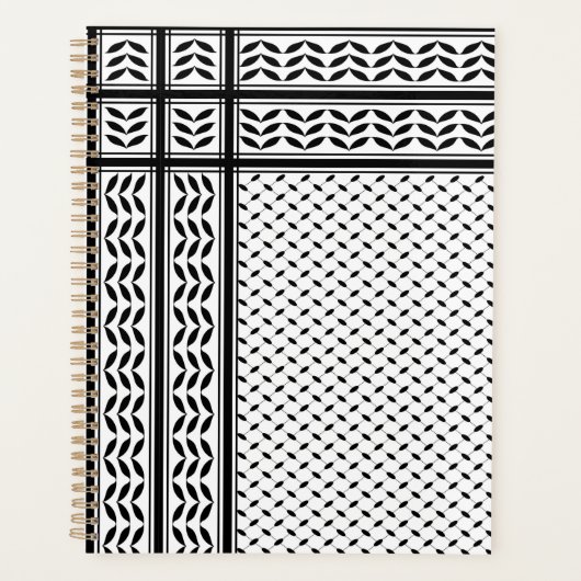 Symbole Keffiyeh de la Palestine Motif de résistan (Devant)