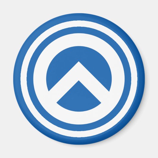 Symbole Lambda - Magnet Grèce (Devant)