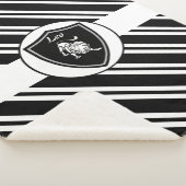 Symbole Leo couverture sherpa (3/4)