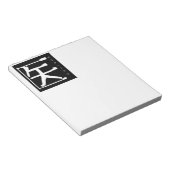 Symbole manderin pour guérir le Bloc-notes chinois (Incliné)