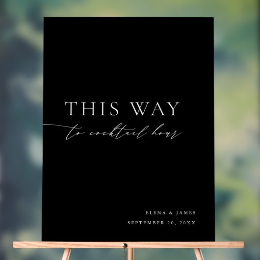 Symbole Mariage de l'heure du cocktail noir et bla (Neutre)