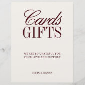 Symbole Mariage des cartes et cadeaux ivoire et bo (Devant)