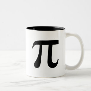 Symbole mathématiques Pi Mug café