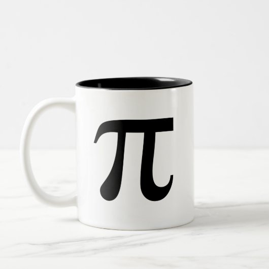 Symbole mathématiques Pi Mug café (Gauche)