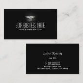 Symbole Médicale brillant Carte de visite de soins (Devant / Derrière)