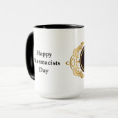 Symbole Médicale de la pharmacie Hygieia Mug (Devant gauche)