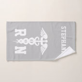 Symbole Médicale de l'infirmière autorisée par la  (Serviette à main)