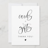 Symbole minimaliste JOLIE Cartes et cadeaux (Devant)