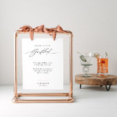 Symbole moderne du livre d'or Mariage avec calligr