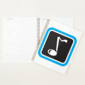 Symbole musical minimaliste Gras (Devant avec enveloppe)