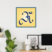 Symbole OM - Poster (Bureau à domicile)