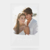 Symbole photo de bienvenue du Mariage Boho moderne (Recto)