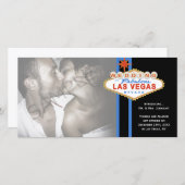 SYMBOLE PHOTO Faire-part de mariage Mariage de Las (Devant / Derrière)