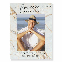 Symbole photo funéraire de Modern Forever In our H