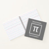 Symbole Pi personnalisé, Carnet Math Lover (Intérieur)