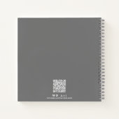 Symbole Pi personnalisé, Carnet Math Lover (Dos)