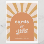 Symbole Pink Sun Cartes et Cadeaux (Devant)