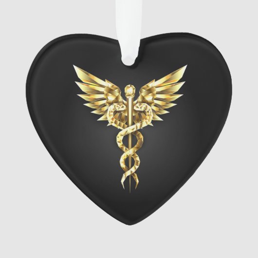 Symbole Polygonal Or Caduceus (devant)