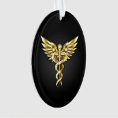 Symbole Polygonal Or Caduceus (devant)