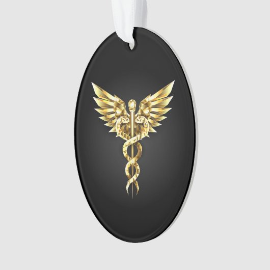 Symbole Polygonal Or Caduceus (devant)
