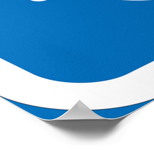 Symbole routier des camions Poster (Coin)