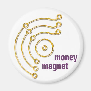 Symbole RUNA/OR, argent, aimant