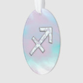 Symbole Sagittaire Zodiaque Mère de style perle (devant)