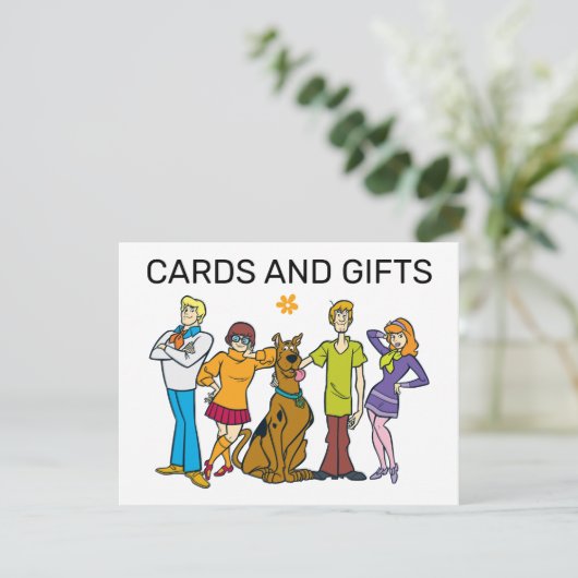 Symbole Scooby Doo Anniversaire Cartes et Cadeaux (Debout devant)