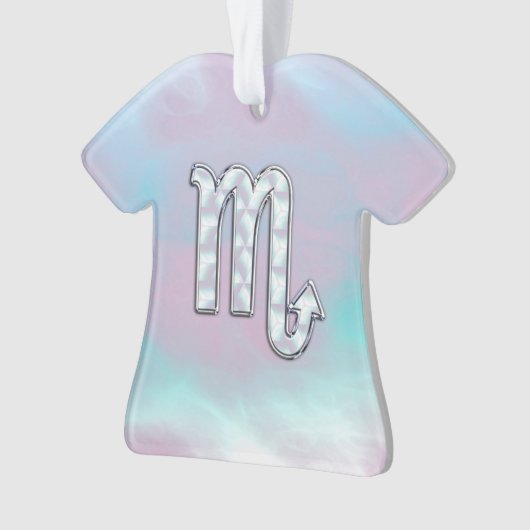 Symbole Scorpio Zodiac en style perle (devant)