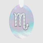 Symbole Scorpio Zodiac en style perle (devant)