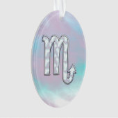 Symbole Scorpio Zodiac en style perle (devant)