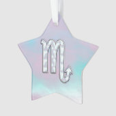 Symbole Scorpio Zodiac en style perle (devant)