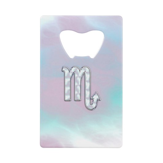 Symbole Scorpio Zodiac en style perle (Devant)