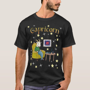 Symbole T-shirt Capricorn Zodiac Star