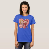 Symbole T-shirt de l'amour (Devant entier)
