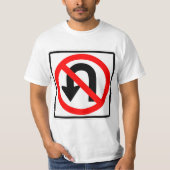 Symbole T-shirt T-shirt No U très amusant (Devant)