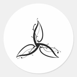 Symbole Triquetra Odin Norse Wicca Sticker