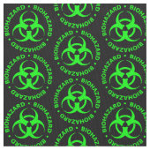 Symbole vert et noir de bioaléa Tissu (fermé)