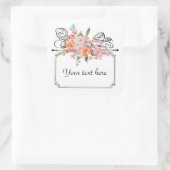 Symbole victorien suspendu autocollant (Sac)