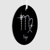 Symbole Vierge Diamants Pailleur (devant)